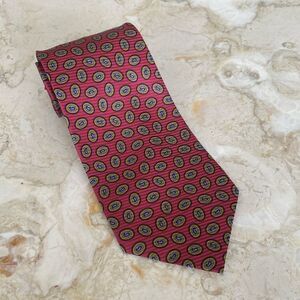 Richel 100% Silk Paisley Tie Made in Spain - Mint Condition